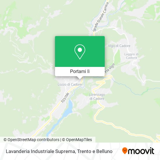 Mappa Lavanderia Industriale Suprema