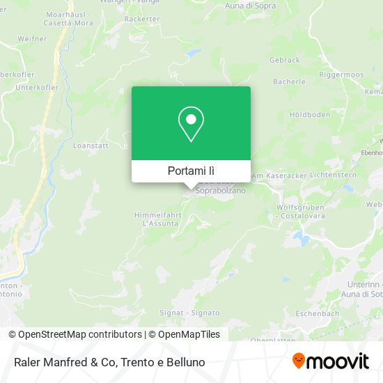 Mappa Raler Manfred & Co
