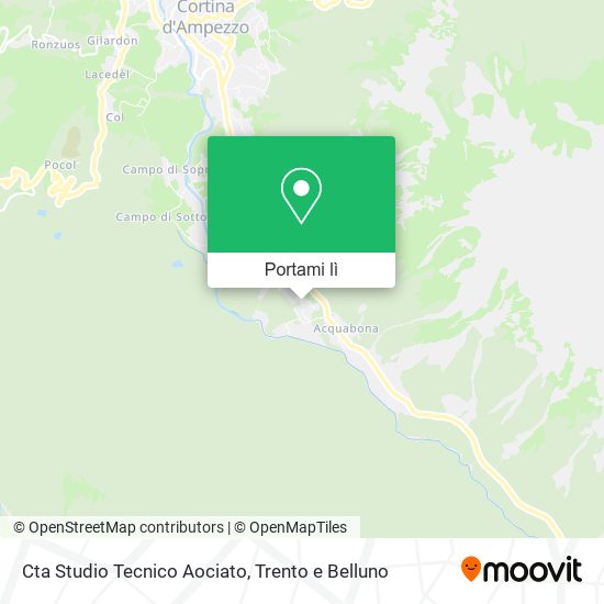 Mappa Cta Studio Tecnico Aociato