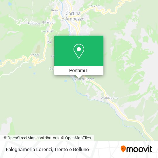 Mappa Falegnameria Lorenzi