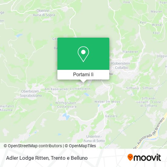 Mappa Adler Lodge Ritten