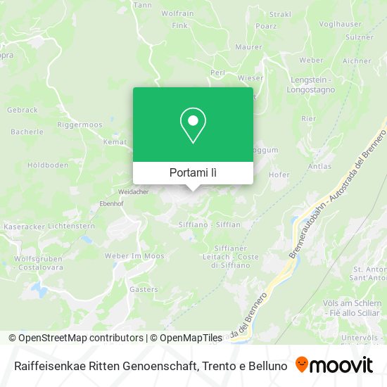 Mappa Raiffeisenkae Ritten Genoenschaft