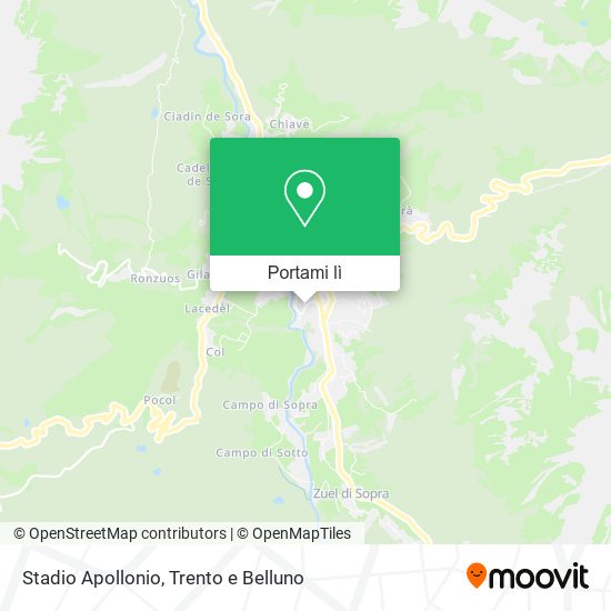 Mappa Stadio Apollonio