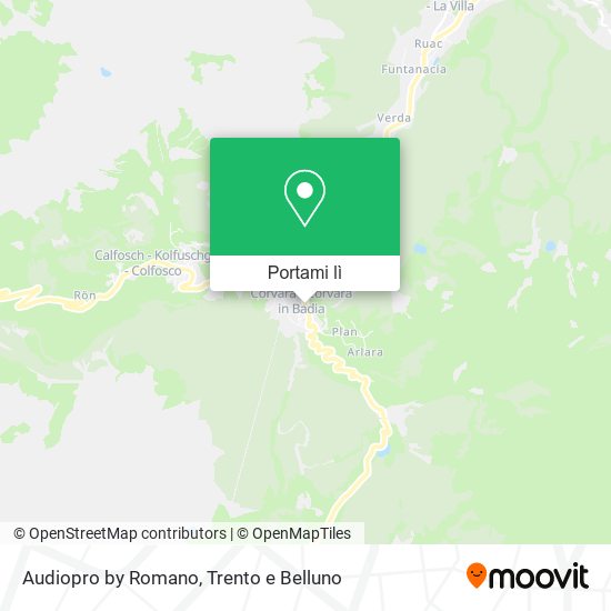 Mappa Audiopro by Romano