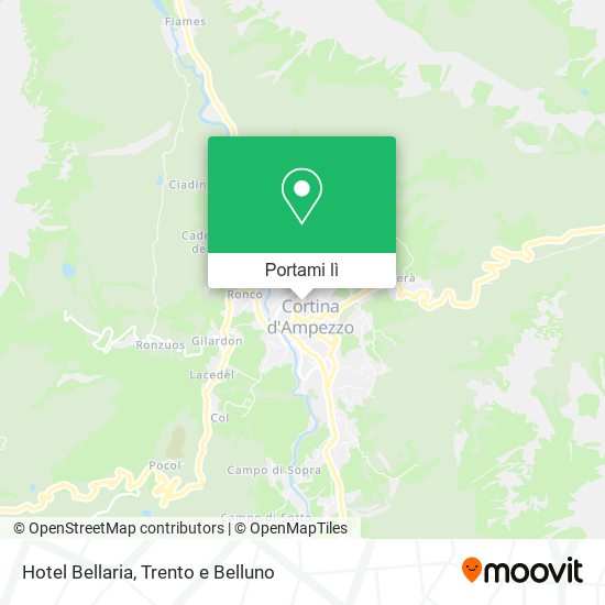 Mappa Hotel Bellaria