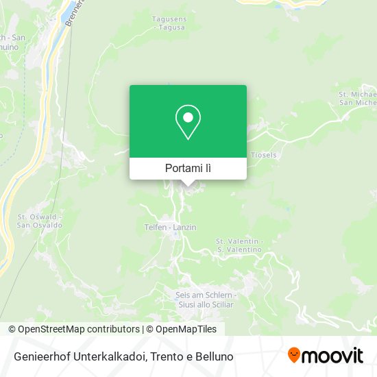 Mappa Genieerhof Unterkalkadoi