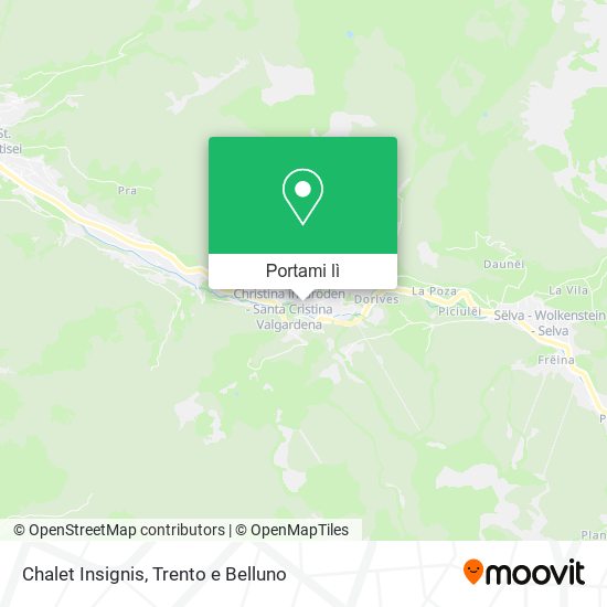 Mappa Chalet Insignis