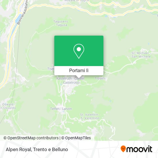 Mappa Alpen Royal