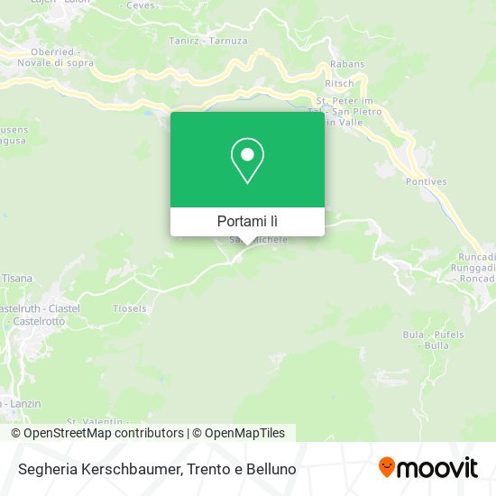 Mappa Segheria Kerschbaumer