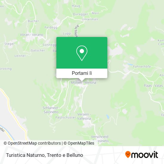 Mappa Turistica Naturno