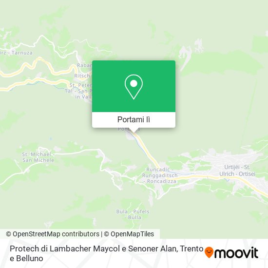 Mappa Protech di Lambacher Maycol e Senoner Alan