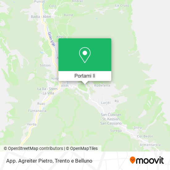 Mappa App. Agreiter Pietro