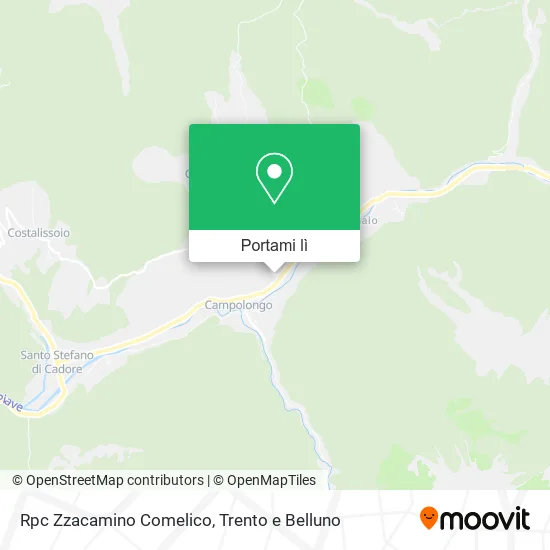 Mappa Rpc Zzacamino Comelico