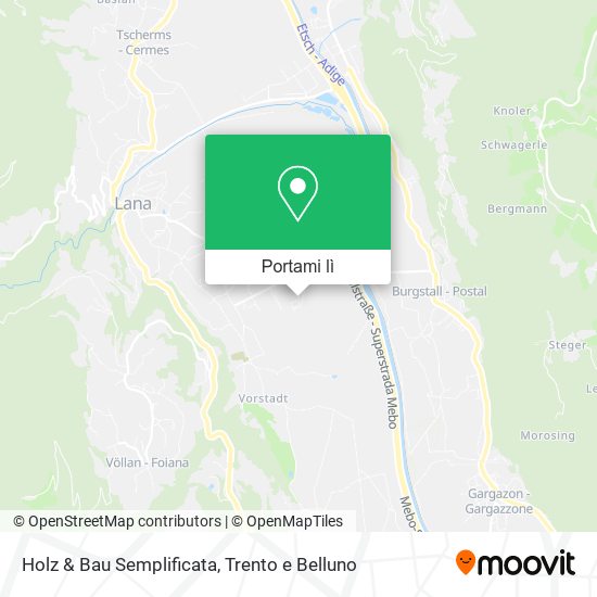 Mappa Holz & Bau Semplificata