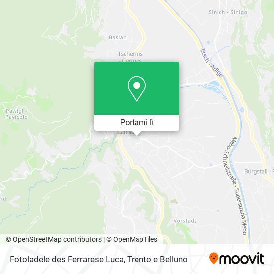 Mappa Fotoladele des Ferrarese Luca