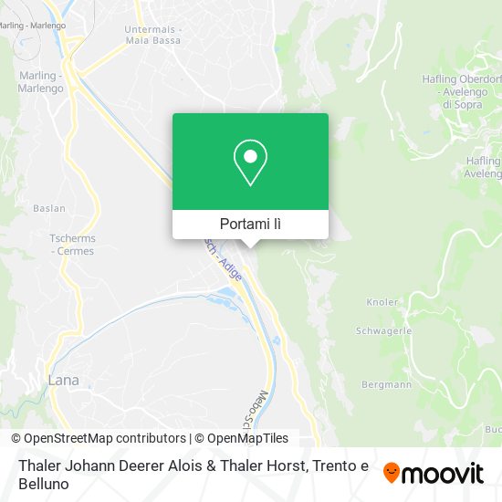 Mappa Thaler Johann Deerer Alois & Thaler Horst