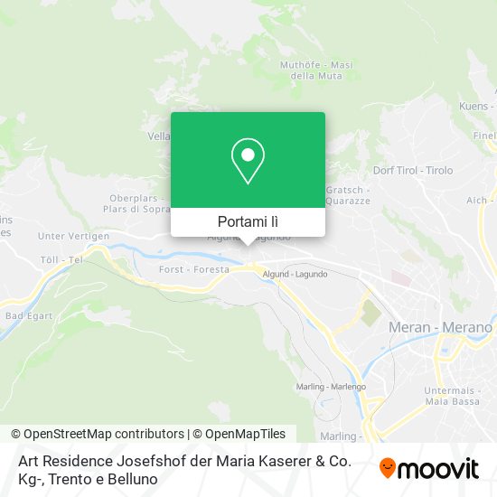 Mappa Art Residence Josefshof der Maria Kaserer & Co. Kg-
