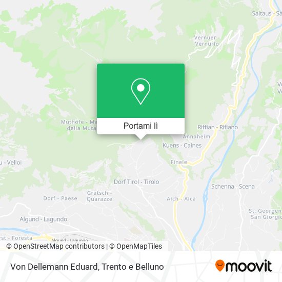 Mappa Von Dellemann Eduard