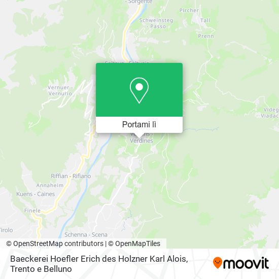 Mappa Baeckerei Hoefler Erich des Holzner Karl Alois