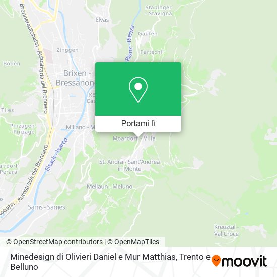 Mappa Minedesign di Olivieri Daniel e Mur Matthias