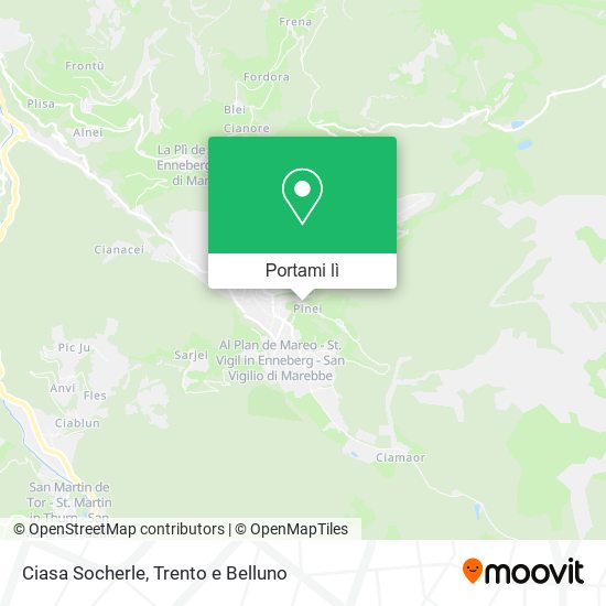 Mappa Ciasa Socherle