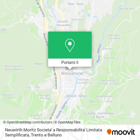 Mappa Neuwirth Moritz Societa' a Responsabilita' Limitata Semplificata