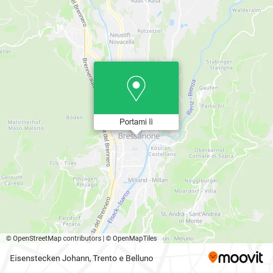 Mappa Eisenstecken Johann