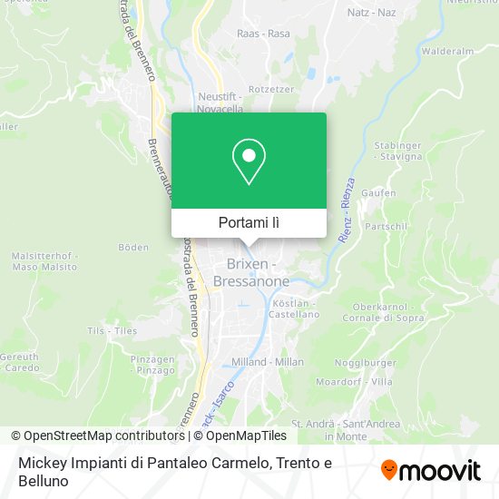Mappa Mickey Impianti di Pantaleo Carmelo