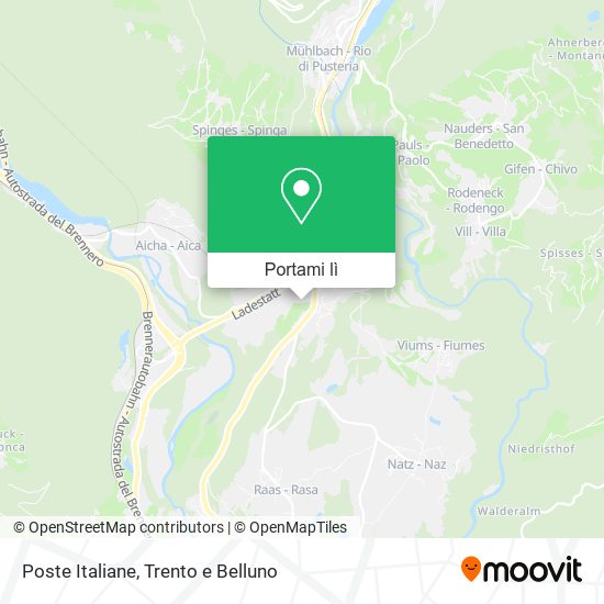 Mappa Poste Italiane