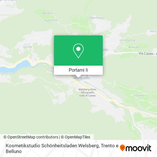 Mappa Kosmetikstudio Schönheitsladen Welsberg