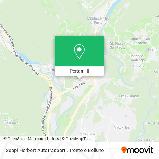 Mappa Seppi Herbert Autotrasporti