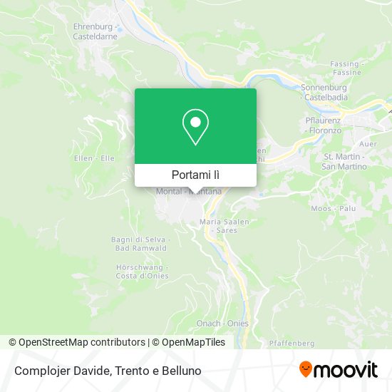Mappa Complojer Davide