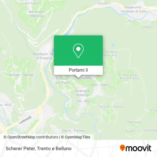 Mappa Scherer Peter