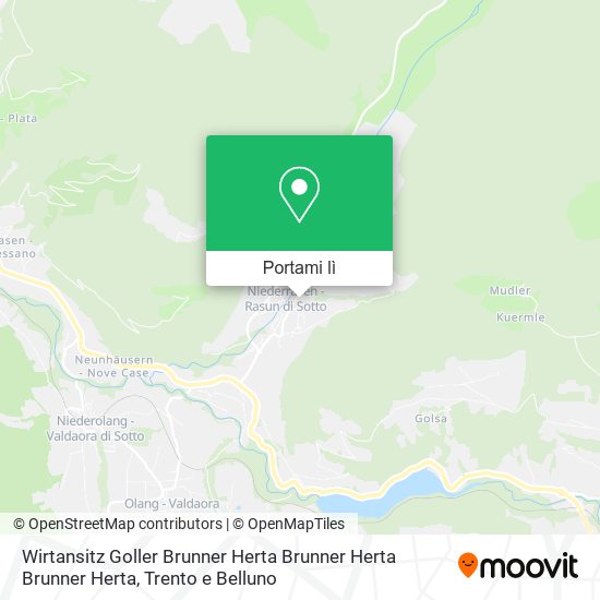 Mappa Wirtansitz Goller Brunner Herta Brunner Herta Brunner Herta
