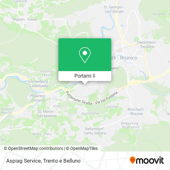 Mappa Aspiag Service