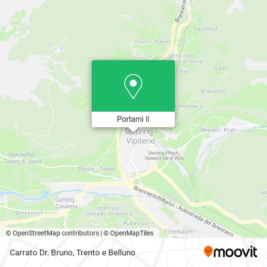 Mappa Carrato Dr. Bruno