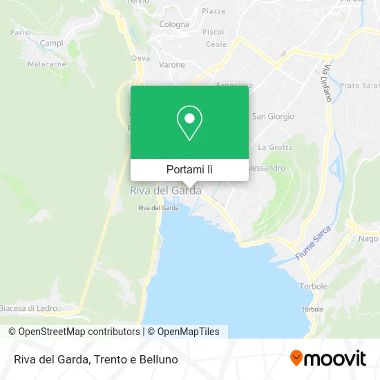 Mappa Riva del Garda