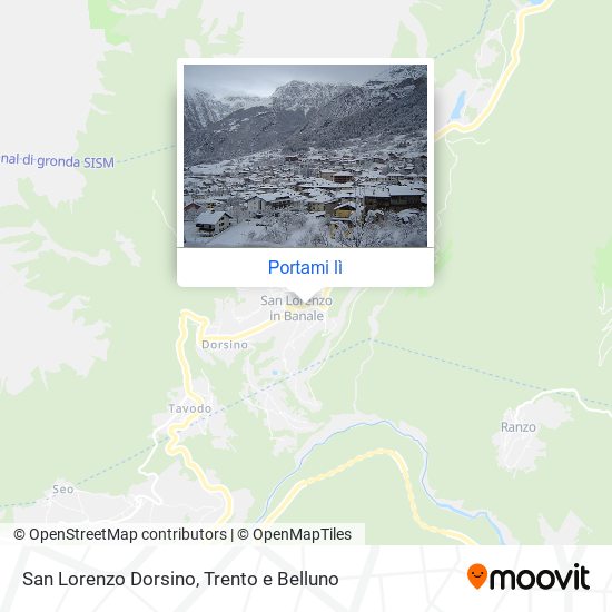 Mappa San Lorenzo Dorsino