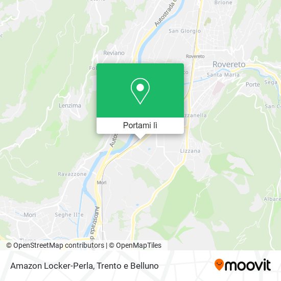 Mappa Amazon Locker-Perla