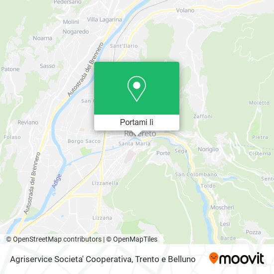 Mappa Agriservice Societa' Cooperativa