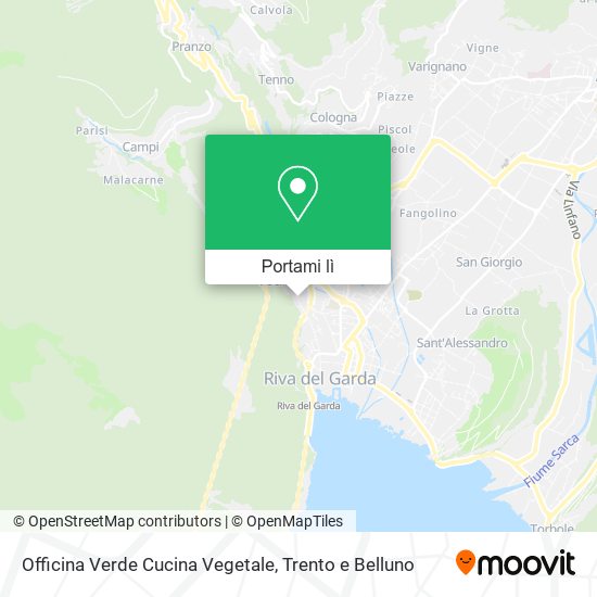 Mappa Officina Verde Cucina Vegetale