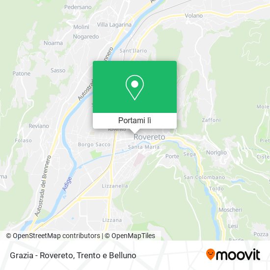 Mappa Grazia - Rovereto
