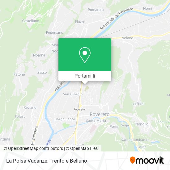 Mappa La Polsa Vacanze