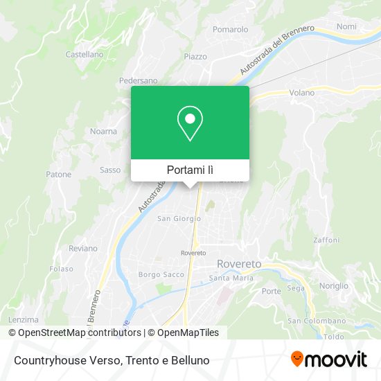 Mappa Countryhouse Verso