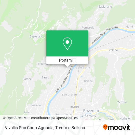 Mappa Vivallis Soc Coop Agricola