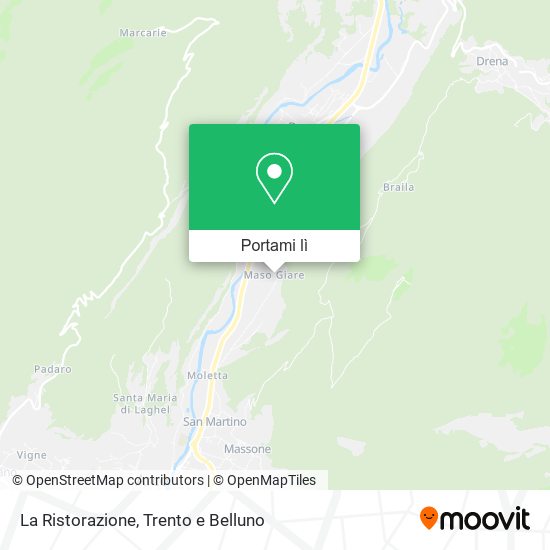 Mappa La Ristorazione