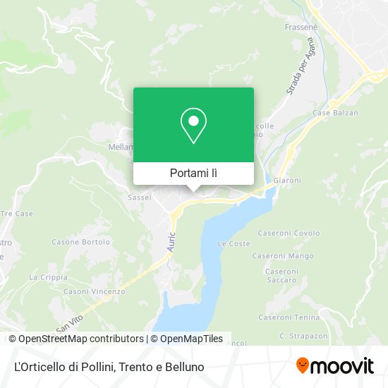 Mappa L'Orticello di Pollini