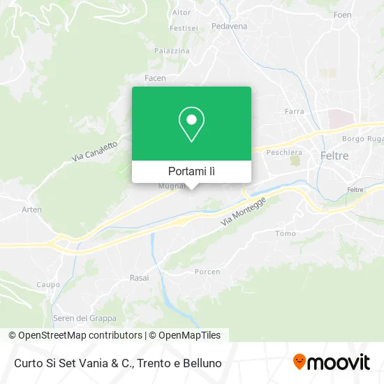 Mappa Curto Si Set Vania & C.