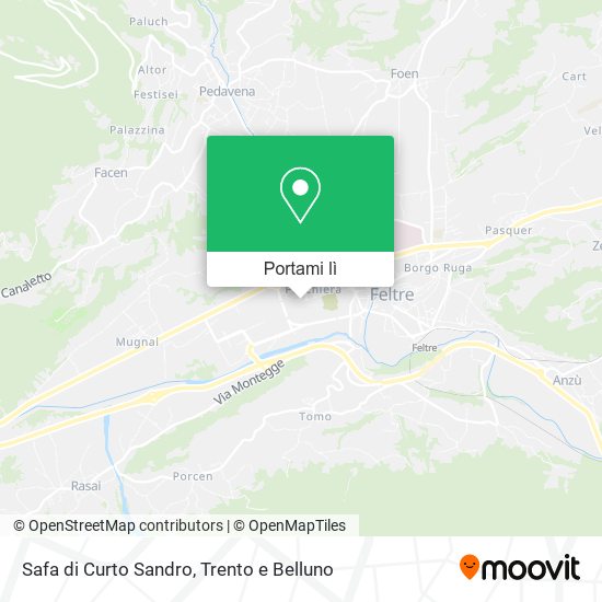 Mappa Safa di Curto Sandro