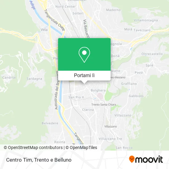 Mappa Centro Tim